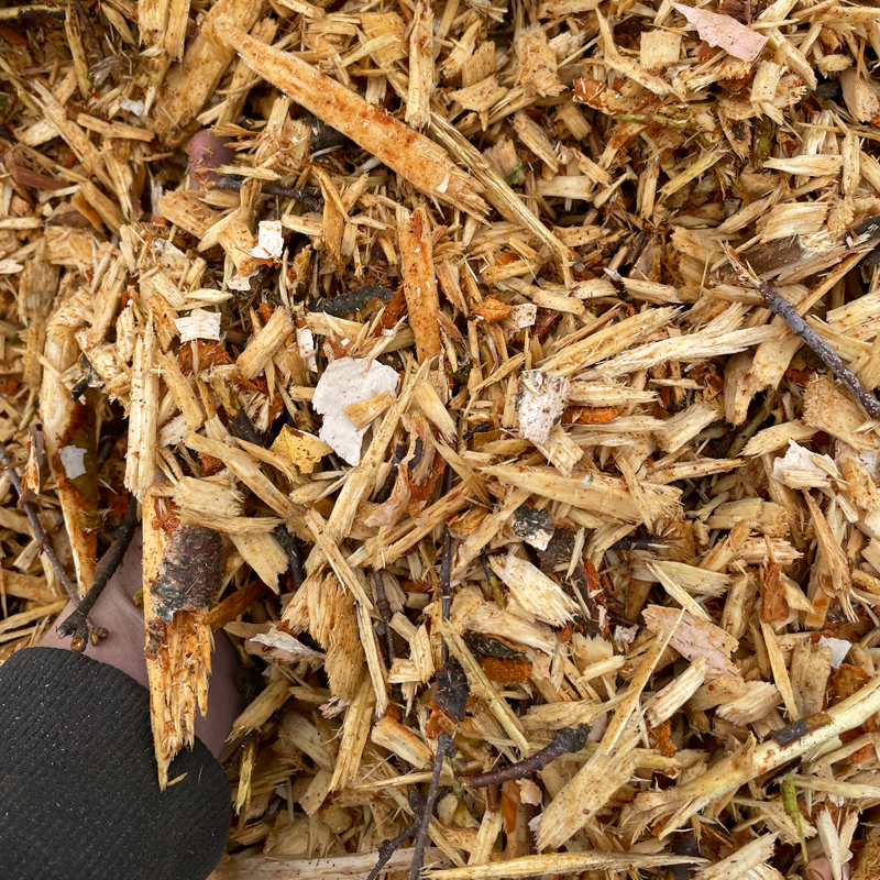 wood chips